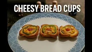 Melt-In-Your-Mouth Cheesy Bread Cups &ndash; A Quick & Irresistible Snack! | Easy Bread Snack Recipe