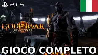 God Of War 3 Remastered Gioco Completo ITA Gameplay Walkthrough (PS5 1080P 60 FPS) No Commentary