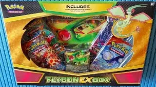 2015 Pok&eacute;mon TCG: Flygon EX Box Full Art Ultra Rare EX Card Unboxing