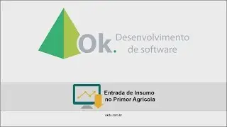 Primor (Software Agr&iacute;cola) - Cadastro de Entrada de Insumo