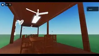 Ceiling fan house and restaurant (Roblox)
