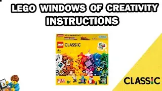 LEGO INSTRUCTIONS - Windows of Creativity - CLASSIC  - LEGO Set 11004