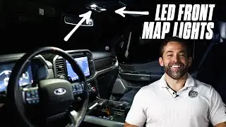 2021+ F150 & 2023+ Super Duty LED Front Map Light Installation!