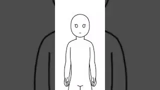 Girl Head Inflation (popped) #flipaclip #animation #short