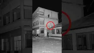 Ghost Attack On Painting Man