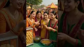 Teej ka Mela Vibes| Traditional Punjabi Girls Enjoying Giddha, Jutti Shopping, Bangles, Swings.