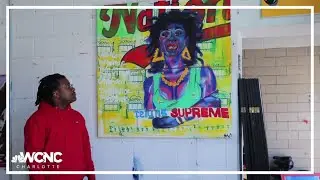 Artist finds creative success, community in Charlotte