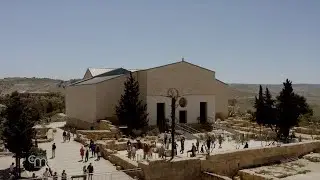 Mount Nebo. In prayer with Moses!