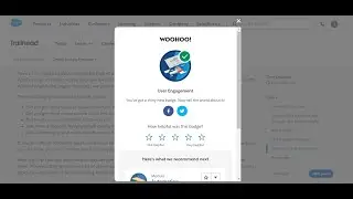 Create In-App Prompts || User Engagement - Trailhead Salesforce