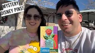 UNBOXING: Beauty and the Beast Windows of Love Disney Mystery Pin Collection!