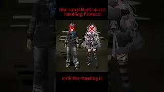 MEETING RULES 3---ANALOG HORROR#analoghorror #horror #anime  #psychologicalhorror