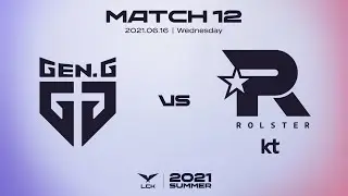 GEN vs.KT | Match12 Highlight 06.16 | 2021 LCK Summer Split
