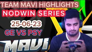 Team mavi highlights today | Mavi 1v2 against psy | Nodwin series match| Team xspark highlight| mavi