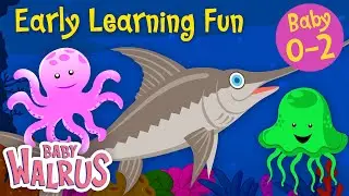 Learning Colors and Counting | Sea Animals