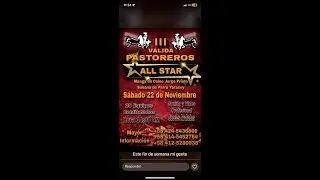 TERCERA VALIDA PASTORERO (SABANA DE PARRA PARTE II