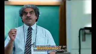 how induction motor starts | best comedy ever | 3 idiots | versatile DEV