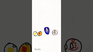 Mongol empire be like #countryballs #mongolia #empire
