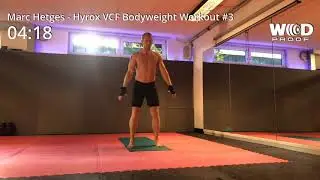 Hyrox VCF Bodyweight Workout #3