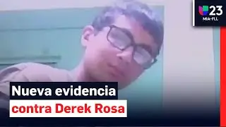 Caso Derek Rosa: Fiscal&iacute;a presenta nueva evidencia de asesinato premeditado
