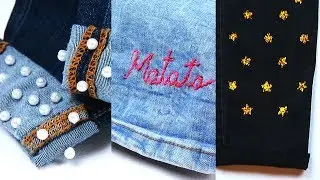 3 manières de customiser un jean