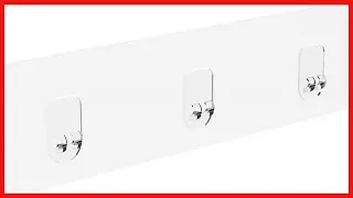 Invisible Traceless Adhesive Hooks That Hold Strong Without Wall Damage