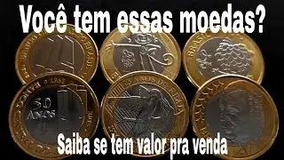 Moedas das Olimp&iacute;adas JK BC 40 e 50 Anos Beija flor Quem Compra? Saiba a Verdade
