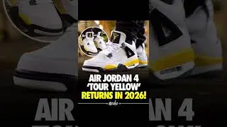 tour yellow Jordan 4 return in 2026 🥶🥶🥶🥶