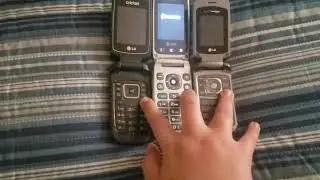 LG B460 (Cricket) Vs. Pantech Breeze III (AT&T) Vs. LG VX-5600 (Accolade/Verizon) Startup Shutdown