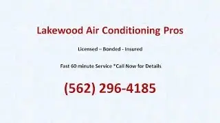Air Conditioning and Heating Repair and Installation Services For Lakewood Residents