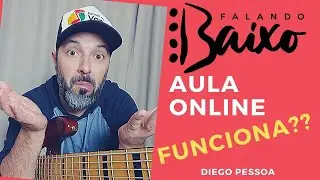 Aula Online FUNCIONA? - Falando Baixo - Diego Pessoa