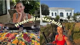 WEEKEND IN MARBELLA! Fun brunch spots, the best spanish supermarket ever!!