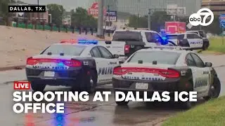 LIVE: 4 shot, 2 dead in Dallas ICE office shooting