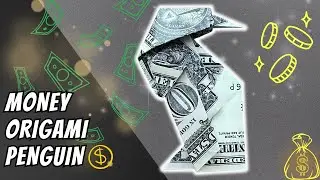 Money Origami Penguin &ndash; Cute Dollar Origami Penguin 🐧💵