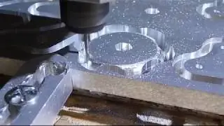 Usinage 3D 5e et dernier essai finition pas fins