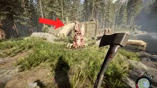 How to kill Legsy using only an Axe | Sons of the Forest |