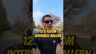 Intervalle ballern - Heute war es z&auml;h!  #Intervalle #running #laufen