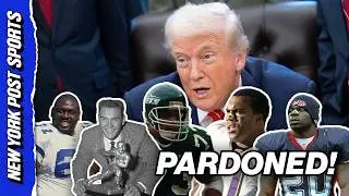 Trump PARDONS five ex-NFL stars - including a Jets legend!