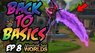 AQW Back to Basics Episode 8 - I GOT THE VOID AVENGER SCYTHE! LiveStream Highlights and More