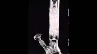 Tall 5 Arm Long Tree Perculator with Beaker Base
