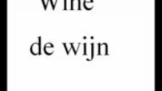 Basic Dutch Vocabulary 2  Food.3gp