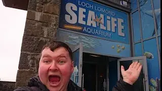 Sea Life Loch Lomond VLOG - Complete Walkthrough Experience - SJBBVideos