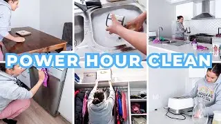 I'M BACK!!! CLEAN WITH ME AUSTRALIA | KITCHEN POWER HOUR | CHATTY CLEAN WITH ME