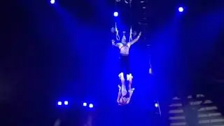 Marinof Duo Trapeze act at CIRCUS KRONE 2016