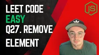 LeetCode 27. Remove Element in JavaScript