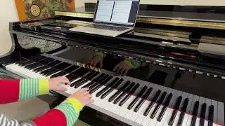 Ding Dong Merrily On High  |  easy piano solo  |  sheet music link below