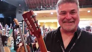 Luthier Interview - M j  Franks Guitars | Woodstock Invitational Luthiers Showcase 2017