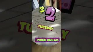 $2 Tuesday is back again! @PriceBreak #bargainshopping #discounts #fy
