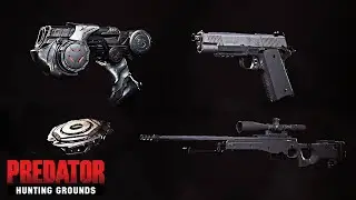 All Weapons Showcase - Predator: Hunting Grounds (Beta)