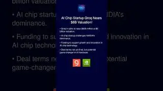 AI Chip Startup Groq Nears $6B Valuation!