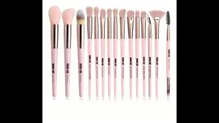 15 Pcs Brochas De Maquillaje Set De Brochas Para Maquillaje